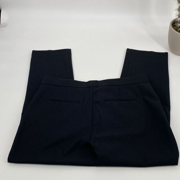 NWOT Ann Taylor Women's Tailored Fit Trouser Pants Hook Closure Black Size 10 - Picture 3 of 11